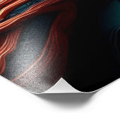 AI außerhalb der Grenzen Fotodruck (Ecke)