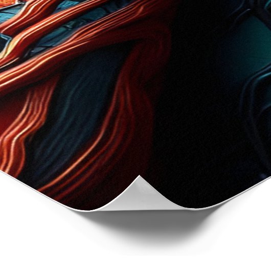 AI außerhalb der Grenzen Poster (Ecke)