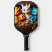 Ai Baby Dragons Pickleball Schläger (Vorderseite)