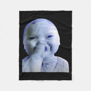 Ai Baby, du schwörst Meme Lustiges Lach-Baby Meme Fleecedecke