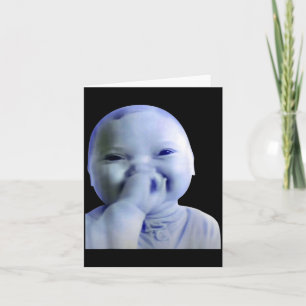 Ai Baby, du schwörst Meme Lustiges Lachendes Baby  Karte