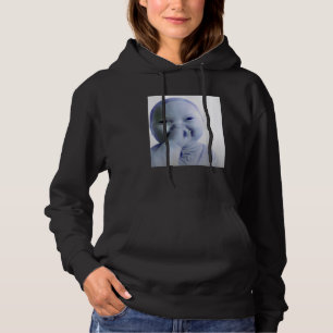 Ai Baby Du Schwörst Meme Lustiges Lachendes Baby M Hoodie