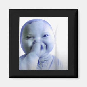 Ai Baby Du Schwörst Meme Lustiges Lachendes Baby M Magnet