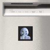 Ai Baby You Swear Meme Funny Laughing Baby Meme Br Magnet (In Situ (Geschirrspüler))