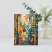 AI Bamboo Postkarte (Stehend Vorderseite)