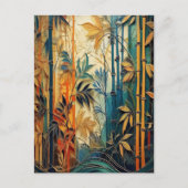 AI Bamboo Postkarte (Vorderseite)