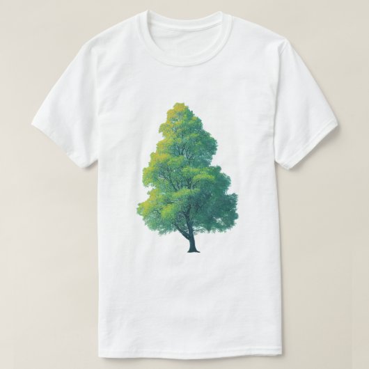 AI-Baumart T-Shirt (Design vorne)