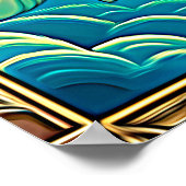 AI Beautiful Angel Expressionist Effect Poster (Ecke)