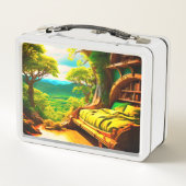 Ai Bedroom Metall Brotdose (Rückseite)