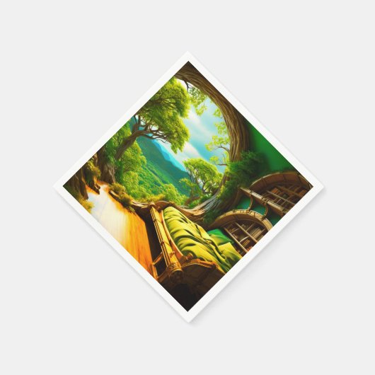 Ai Bedroom Serviette (Ecke)