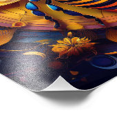 AI Bee Fotodruck (Ecke)