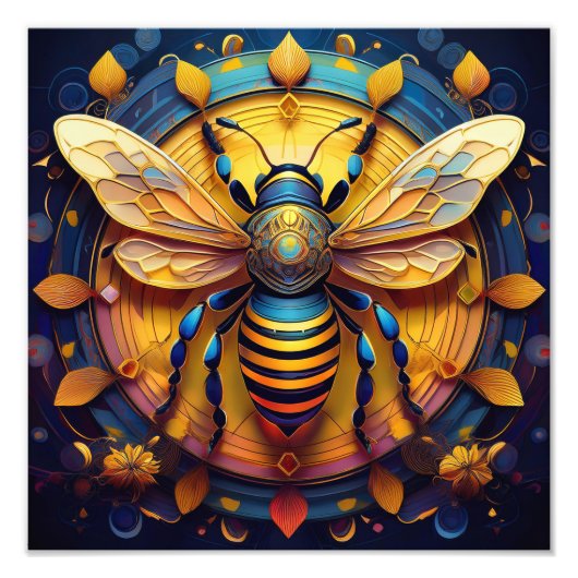 AI Bee Fotodruck (Vorne)