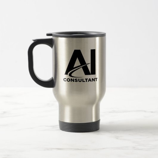 AI-Berater Tumbler Reisebecher (Links)