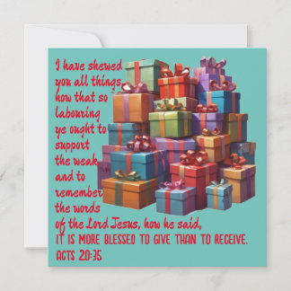 AI besser geben als Dankeschön-Karte erhalten Dankeskarte