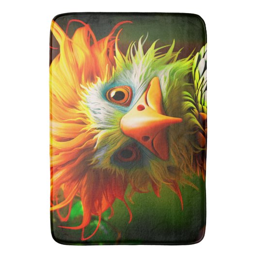 Ai Bird Badematte (Vorderseite Vertikal)