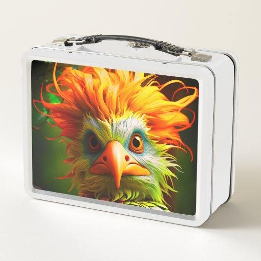 Ai Bird Metall Brotdose (Rückseite)