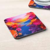 Ai Blume Getränkeuntersetzer (Linke Seite)