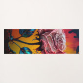 AI-Blume Yogamatte (Rückseite (Horizontal))