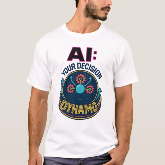 AI Brain Circuitys für Informatik T-Shirt (Vorderseite)