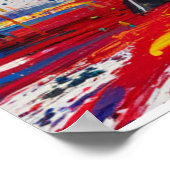 AI Buffalo Art Poster (Ecke)