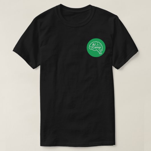 AI Camp Python ist besser Shirt (Design vorne)