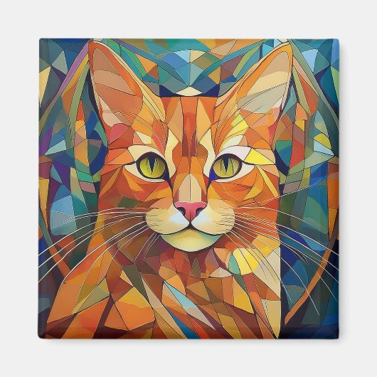 AI Cat Magnet (Vorne)