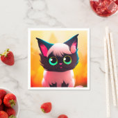 Ai Cat Serviette (Beispiel)