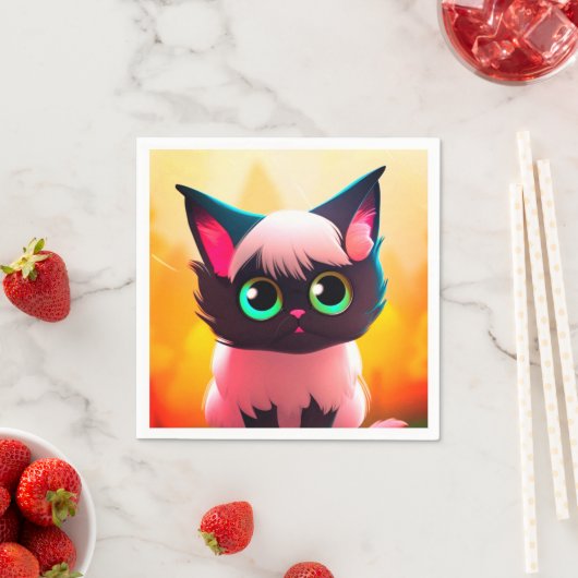 Ai Cat Serviette (Beispiel)