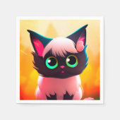 Ai Cat Serviette (Vorderseite)