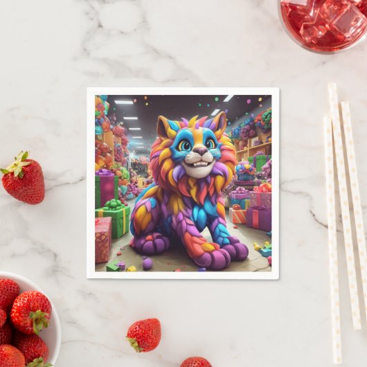 Ai Cat Serviette (Beispiel)