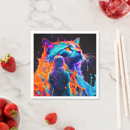 Ai Cat Serviette (Beispiel)