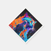 Ai Cat Serviette (Ecke)