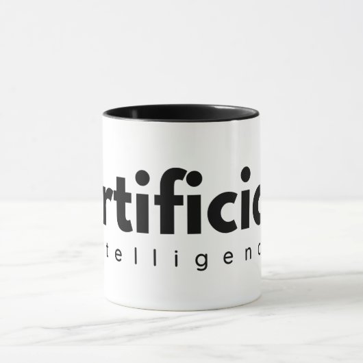 AI, Chat GP, Künstliche Intelligenz Tasse (Zentrum)