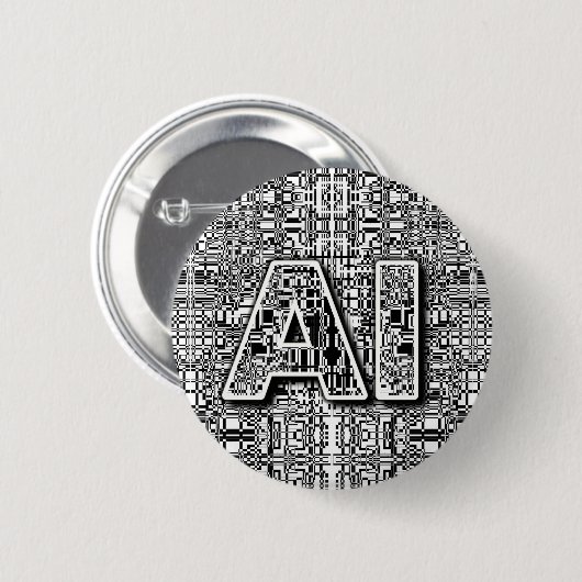 AI Chip Art Button (Vorne & Hinten)