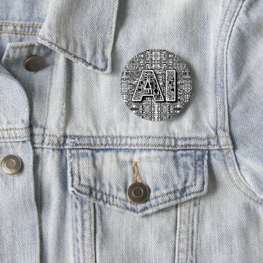 AI Chip Art Button (Beispiel)