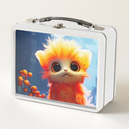 Ai Creature Metall Brotdose (Vorderseite)