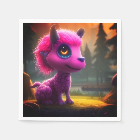 Ai Creature Serviette (Vorderseite)