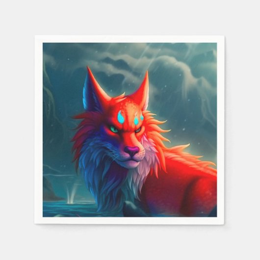 Ai Creature Serviette (Vorderseite)