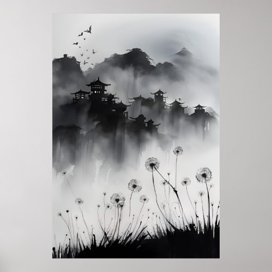 AI Dandelions Poster (Vorne)