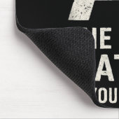 Ai Dark Ogy _ Science & Tech Gift Slogan Tank Mousepad (Ecke)