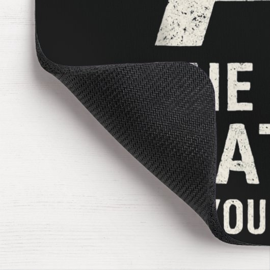 Ai Dark Ogy _ Science & Tech Gift Slogan Tank Mousepad (Ecke)