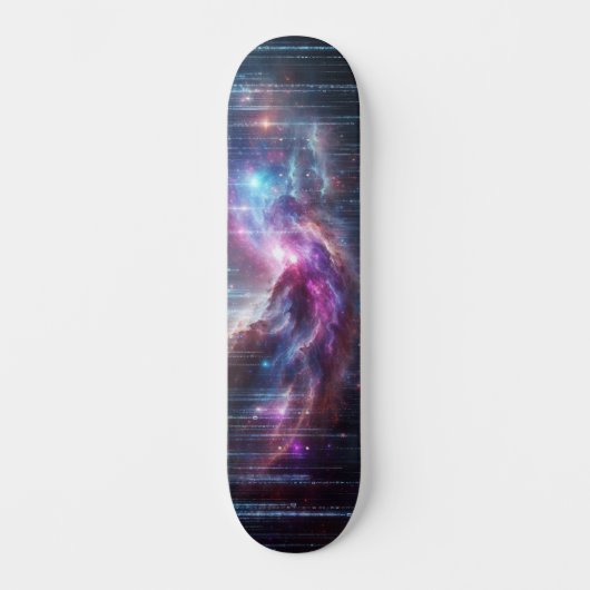 AI-DB Binary Galaxy Skateboard (Vorderseite)