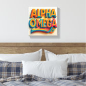 Ai Design Alpha& Omega Leinwand |Wall Décor | (Insitu (Schlafzimmer))