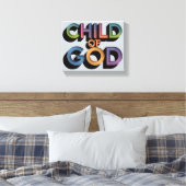 Ai Design Kind Gottes Christliche Canvas Print Leinwanddruck (Insitu (Schlafzimmer))