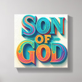 Ai Design Sohn der Gotteswall-Leinwand Leinwanddruck