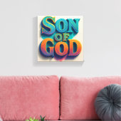 Ai Design Sohn Gottes Canvas Print Leinwanddruck (Insitu (Wohnzimmer))