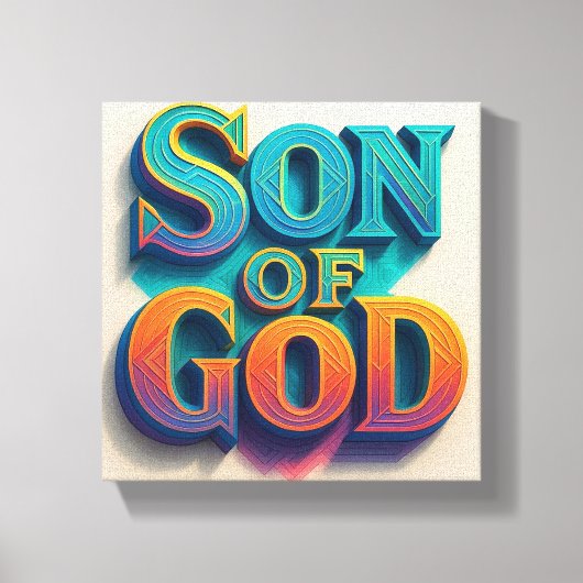 Ai Design Sohn Gottes Canvas Print Leinwanddruck (Vorderseite)