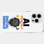 AI Digital Genius - Smart 24/7 Assistant Case-Mate iPhone Hülle (Rückseite (Horizontal))