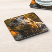 Ai Dinosaur Getränkeuntersetzer (Linke Seite)