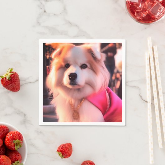 Ai Dog Serviette (Beispiel)